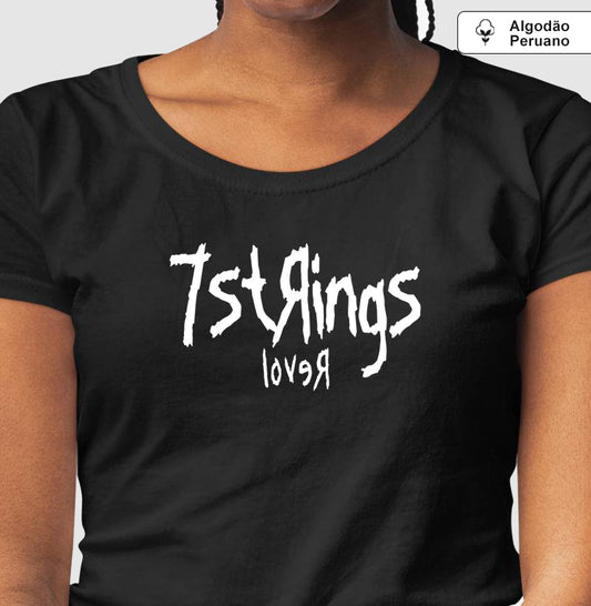 Camiseta Feminina 7 Strings Lover (Premium)
