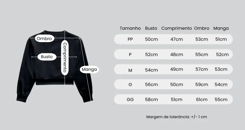 Moletom Cropped RanKanKan