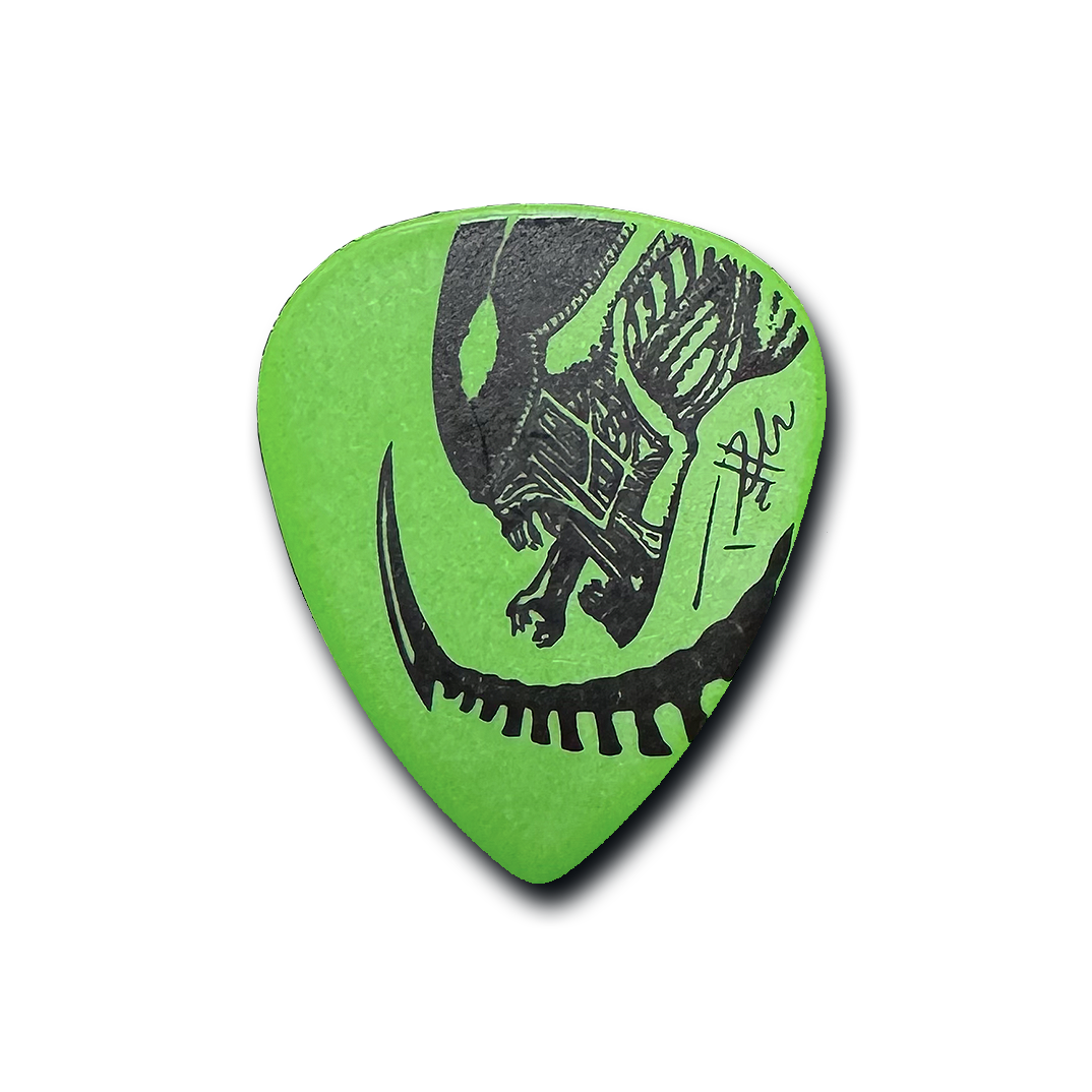 ALIEN RIFFS Guitar Pick