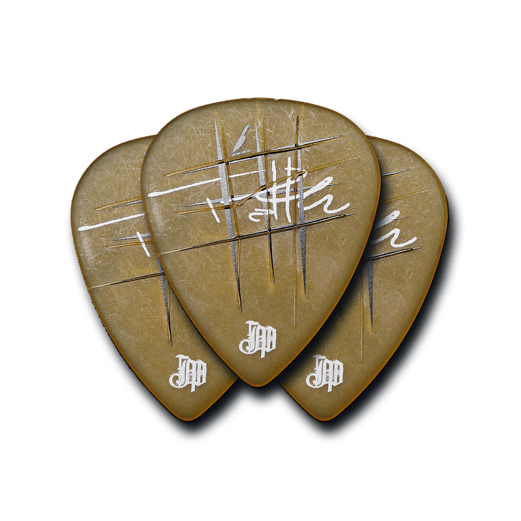 3 Pack KNIFE SHARP Patt6n Guitar Picks