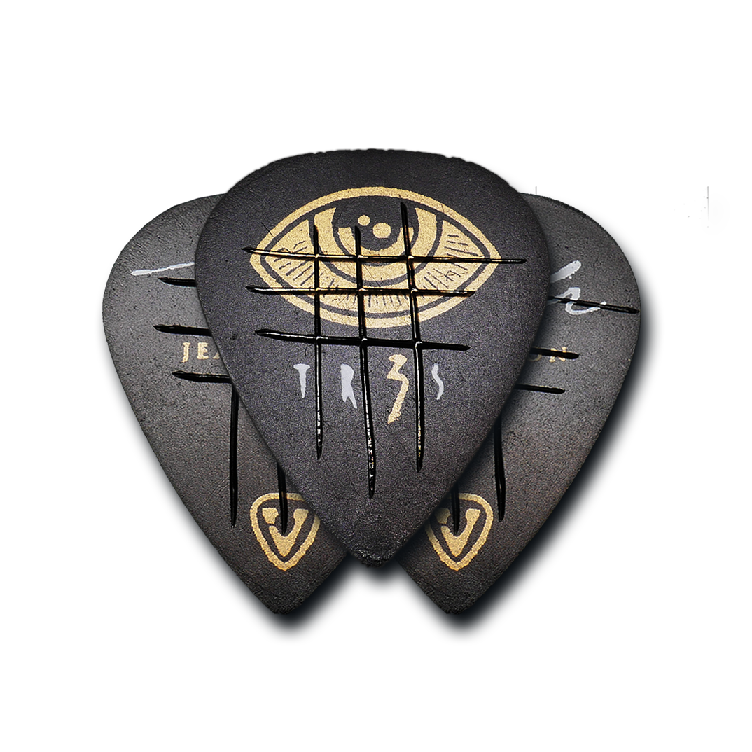 3 Pack TR3S Jean Patton Guitar Picks