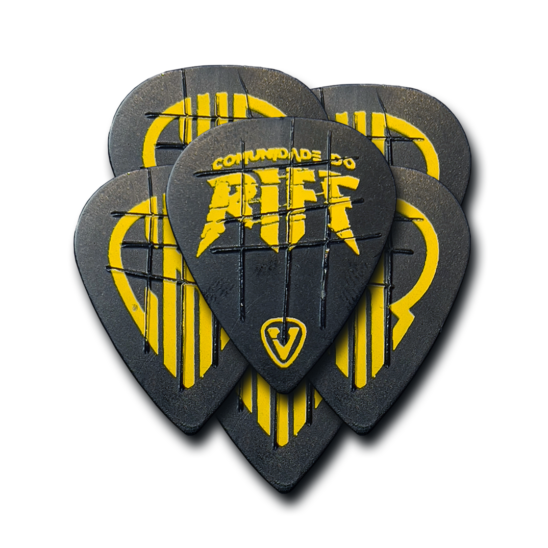 Pack 6 Palhetas Comunidade do Riff