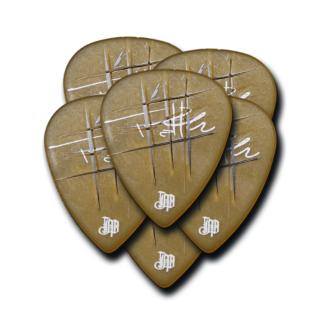 6 Pack KNIFE SHARP Patt6n Guitar Picks