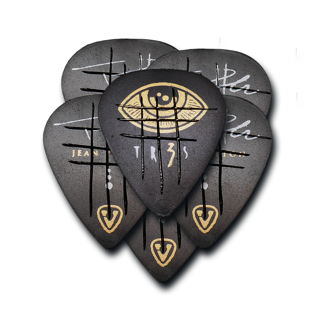 6 Pack TR3S Jean Patton Guitar Picks