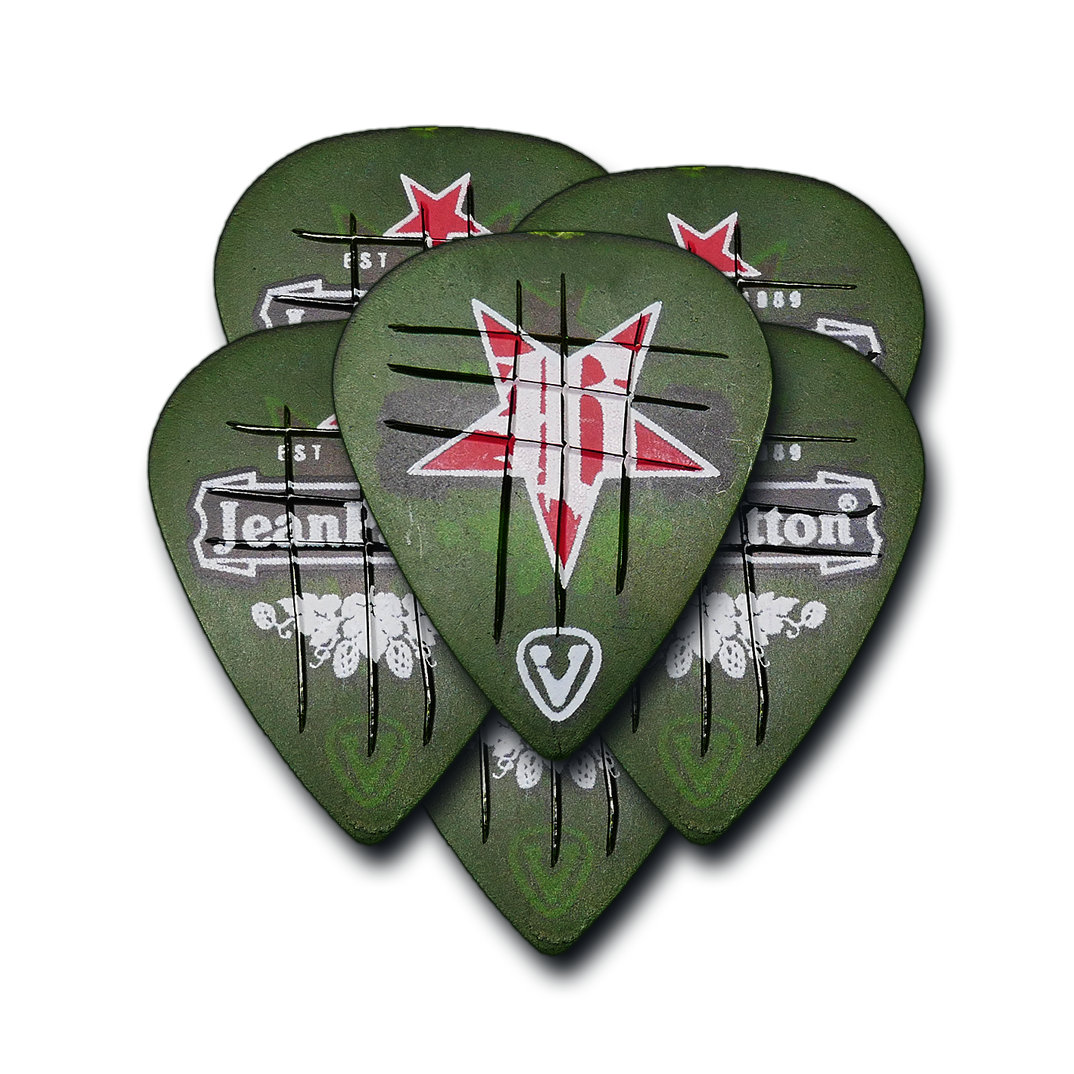 6 Pack HEINEKEN Jean Patton Guitar Picks