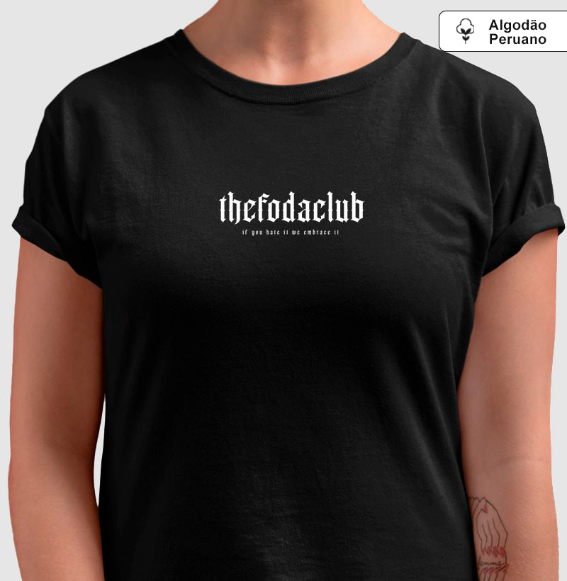 Camiseta Feminina TheFODAclub Goth (Premium)