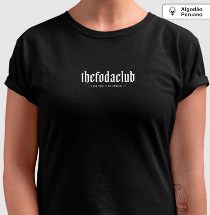 Camiseta Feminina TheFODAclub Goth (Premium)